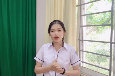 Video đạt giải Ba của thí sinh Nguyễn Thị Thu Thanh trong Cuộc thi hùng biện tiếng Anh THPT cấp tỉnh năm học 2020-2021