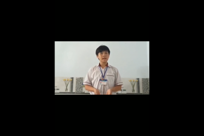 Video đạt giải Khuyến khich của thí sinh Phùng Trần Quang Huy trong Cuộc thi hùng biện tiếng Anh THPT cấp tỉnh năm học 2020-2021